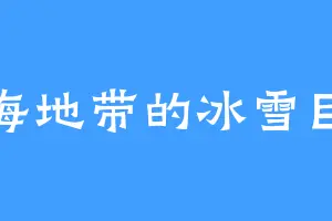 滨海地带的冰雪巨龙