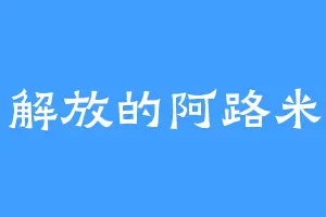 解放的阿路米