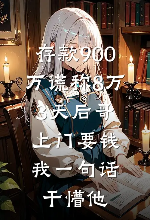 存款900万谎称8万，3天后哥上门要钱，我一句话干懵他全文免费阅读无弹窗大结局_存款900万谎称8万，3天后哥上门要钱，我一句话干懵他（许安安安）最新小说