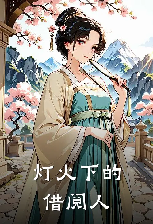 灯火下的借阅人