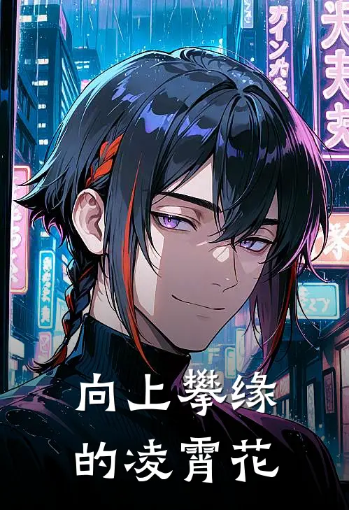 向上攀缘的凌霄花