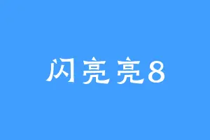闪亮亮8