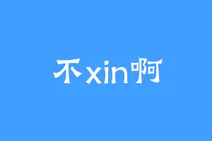 不xin啊