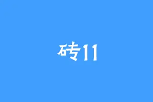 砖11