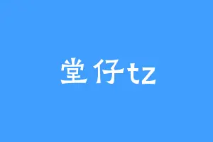 堂仔tz