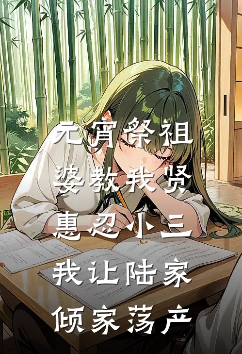 《元宵祭祖婆教我贤惠忍小三，我让陆家倾家荡产》知秋陆则安火爆新书_元宵祭祖婆教我贤惠忍小三，我让陆家倾家荡产(知秋陆则安)最新热门小说