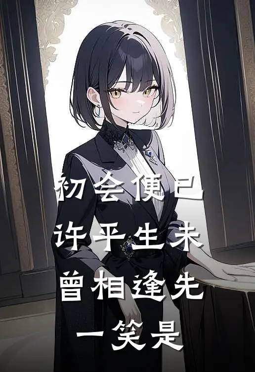 初会便已许平生 未曾相逢先一笑是