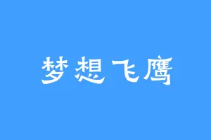 梦想飞鹰